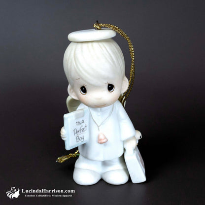 VTG Enesco Precious Moments Mini Doctor Angel Ornament